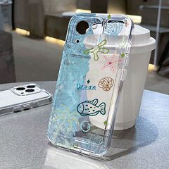 海洋世界适用于苹果16PROMAX手机壳iPhone15小清新14潮款13软壳12