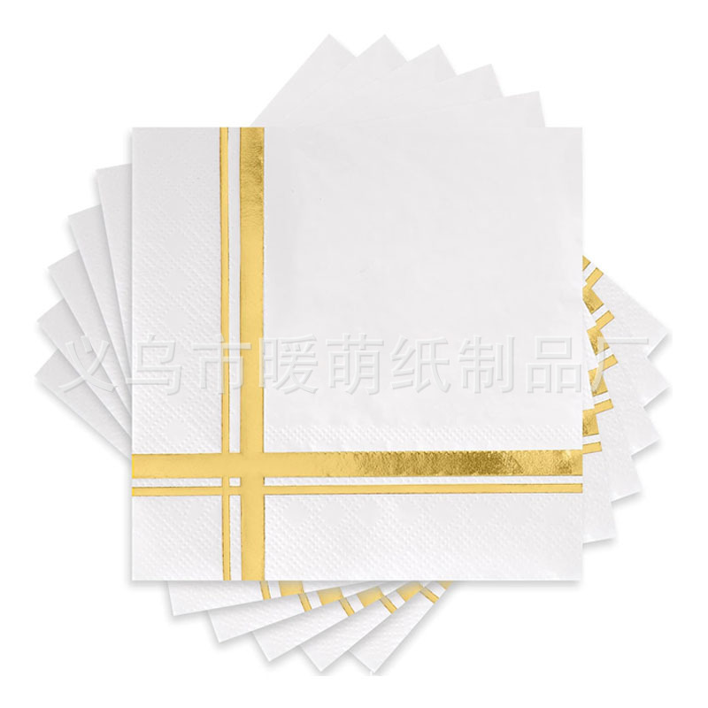 화이트 골드 브론징 줄무늬 [20 장/가방]