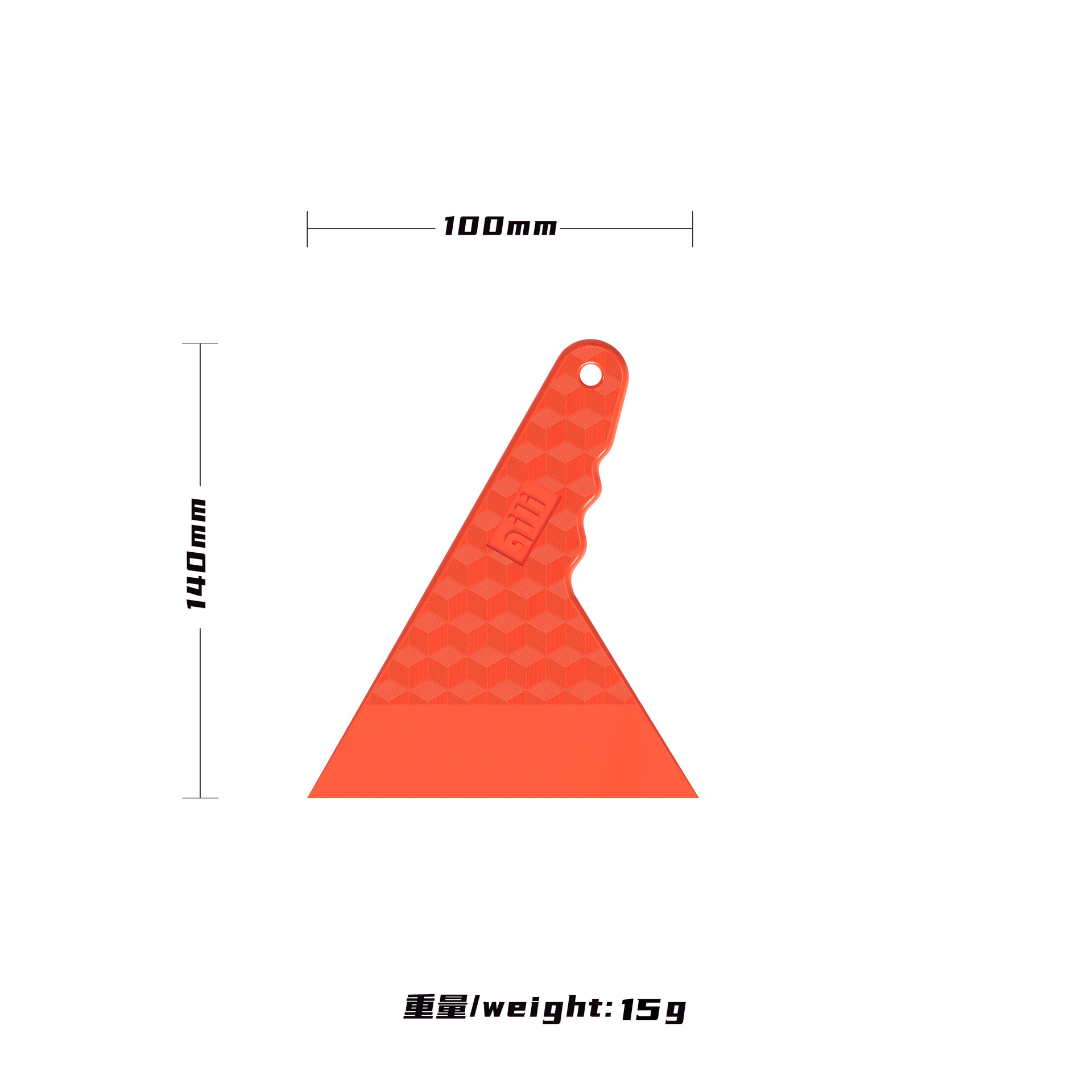 Herramientas de adhesión de película de automóvil triangular raspador duro raspador de película ultrafina raspador resistente a altas temperaturas suministro spot transfronterizo image 15