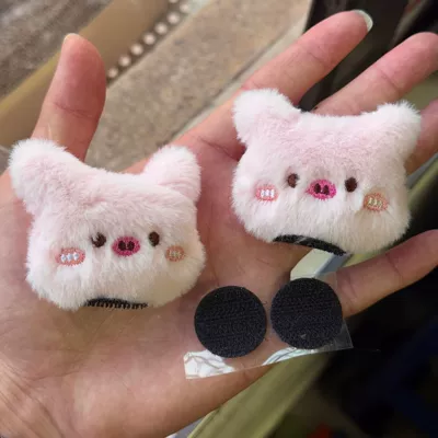 Motosiklet dəbilqələri | Velcro Accessories - doll-sticker-piggy