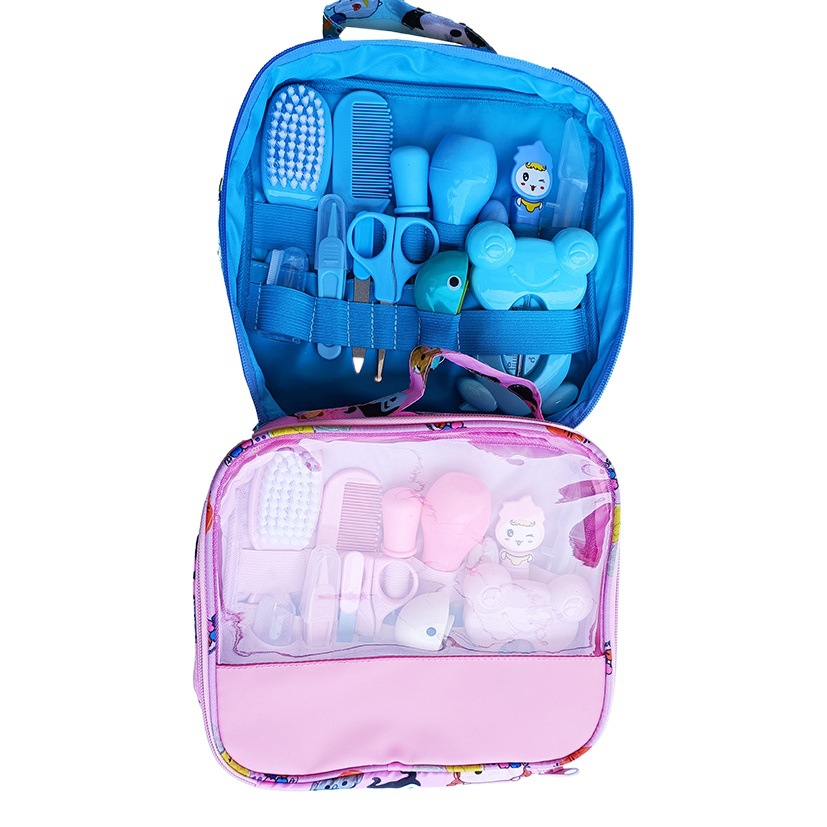 Baby Care Cosmetics Bag Set Baby Nasal Aspirator 13-Year-Old Set Daily Cleaning Kidsren's Mother and Baby Care Bag