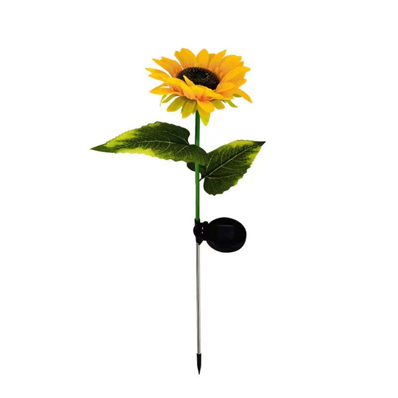 2025 nueva lámpara de girasol solar lámpara de sol lámpara impermeable al aire libre jardín jardín decoración ambiente