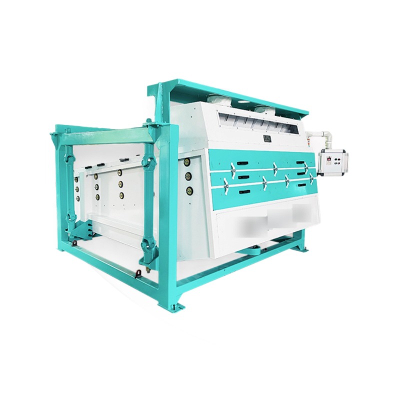 30-50吨平面回转旋振筛粮稻谷库清粮筛筛分离机大型米厂PLC触控