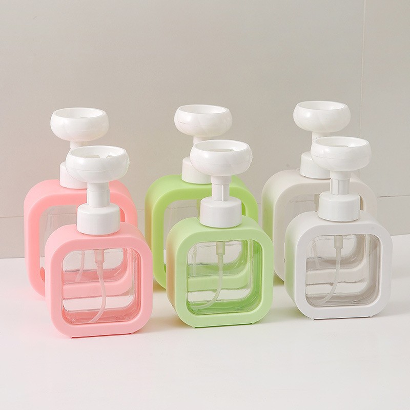 Пенопластовая бутылка в форме цветка, около 300 мл; белая утолщенная версия