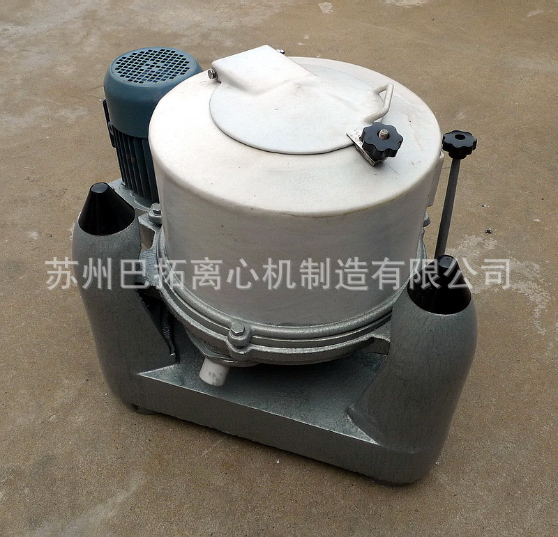 SBM300型衬塑三足式免固定密闭翻盖离心机（简易小盖）