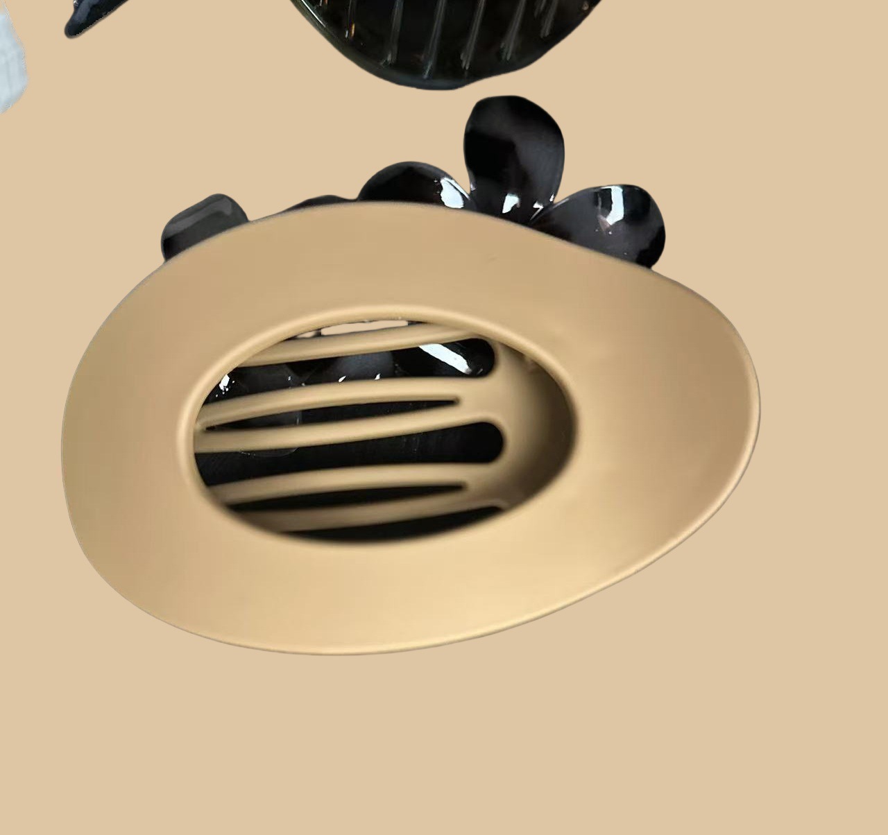 11CM 대형 반투명 라이트 커피