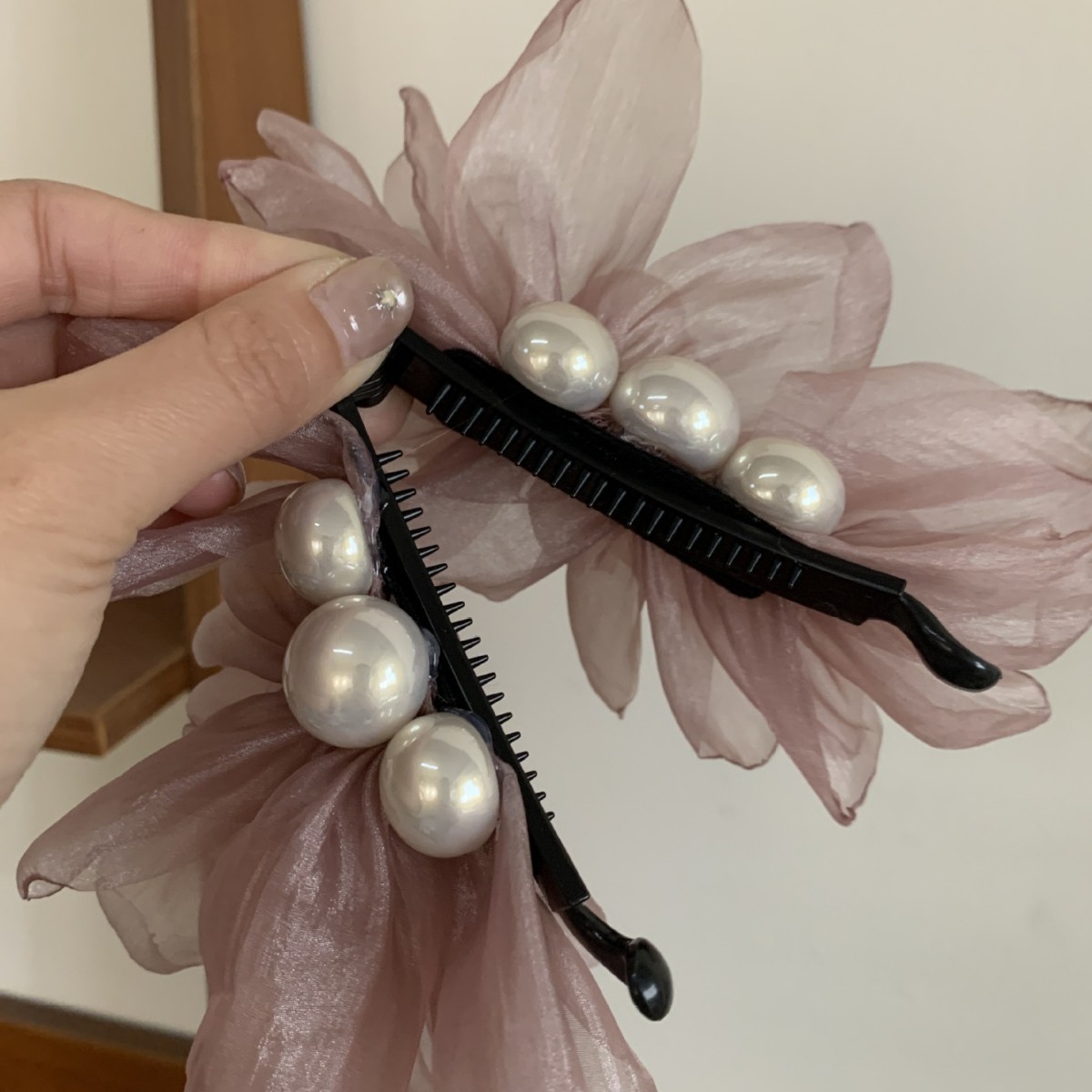 Large Claw Clips For Thick Hair Vintage Elegant Hair Accessories_voghion.com