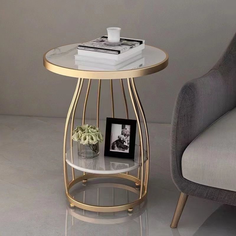 Light luxury corner several marble edge living room sofa sofa -table…