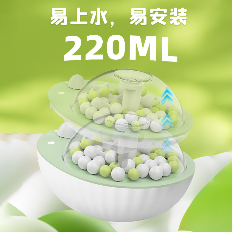 Nuevo humidificador de escritorio mini con forma de gato, con rociador grande, recargable por USB, lámpara ambiental portátil, aromaterapia, mascota adorable.