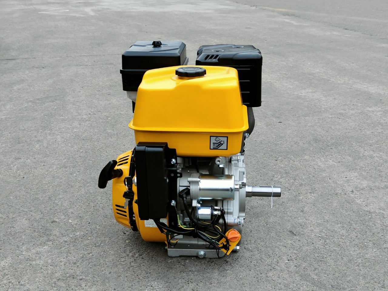 500cc single cylinder air-cooled gasoline engine 194fd19.5 horsepower flat key shaft R500V Marine Road Cutting