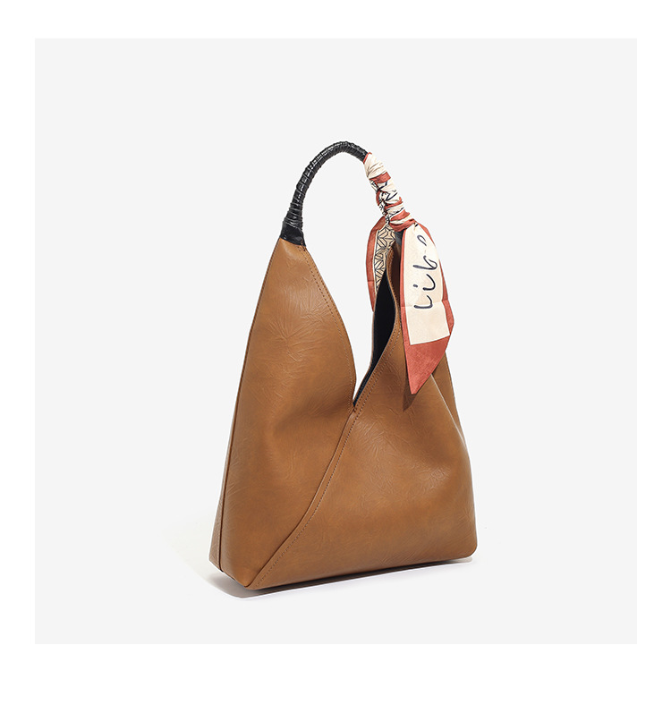 Borsa tote per il tempo libero per madre e figlio di grande capacità 2024, borsa da donna a tracolla singola in tinta unita di fascia alta_voghion.com