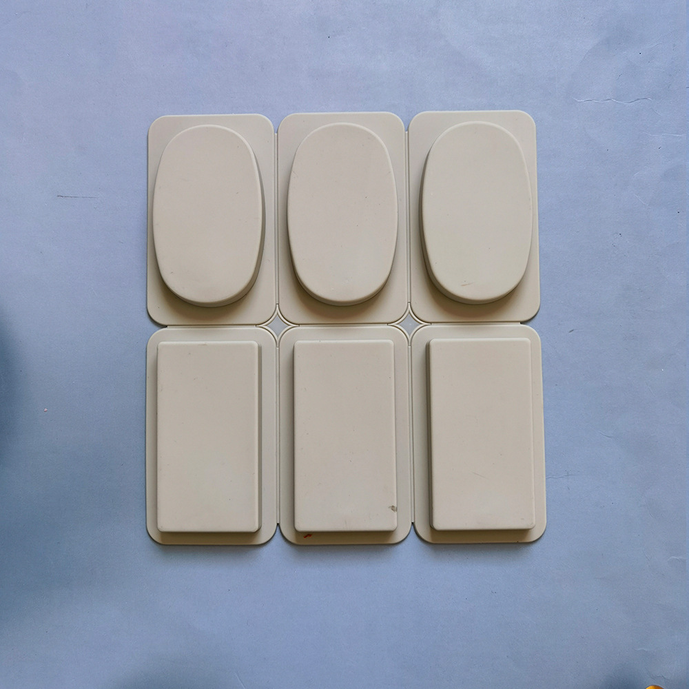 Aroma 3 cuadrado 3 elíptico 261 molde de jabón de silicona DIY aroma artesanía molde de jabón molde de pastel