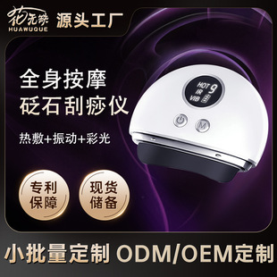 Electric Scraping Instrument Stone Bian Household Multifunctional Massage Instrument Vibration Heating Beauty Instrument Source Physiotherapy Factory