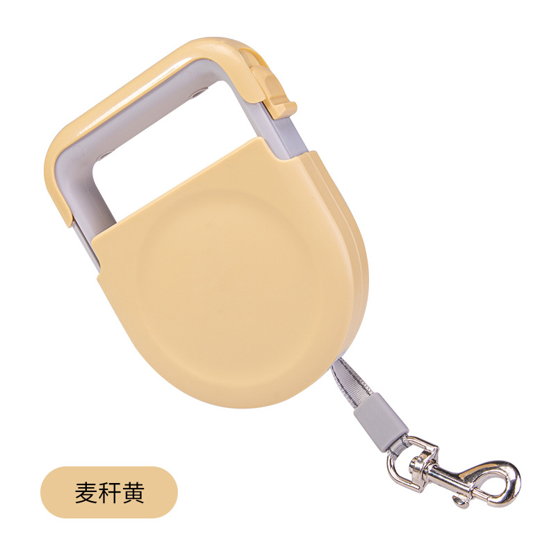 Nueva cadena de perro de tracción transfronteriza, cuerda para pasear perro especial para cachorros, cuerda de tracción telescópica automática a prueba de explosiones, pelo directo de fábrica