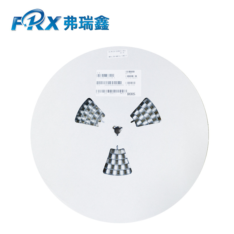 High-voltage electrolytic capacitor JVD 400V 4.7UF 8*10.5 Aluminum Shell SMD Aluminum Electrolytic Capacitor