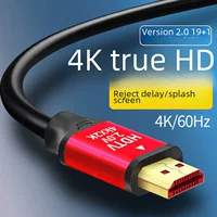 HDMI 2.0 версия 4K ТВ компьютерный кабель передачи данных соединение HDMI кабель 19+1