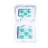 Green white makeup box
