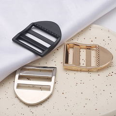 批發箱包背包金屬目字扣鋅合金 手袋書包扣調節扣五金配件四檔扣