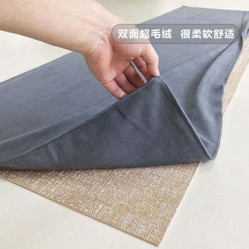 Yoga studio non-slip sweat-absorbent fitness frog yoga towel eQua yoga towel fitness blanket European and American quality