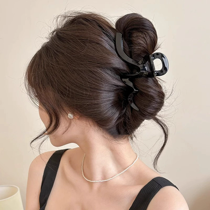 Заколка для crab hair, большая акула зажим, яркий запоминающийся стиль, наборы размеров (7–15 см)