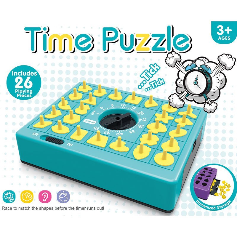 Cross-Border Amazon Children's Timing Matching Puzzle Game Parent-Child Interactive Early Education Educational Board Game Concentration Toy