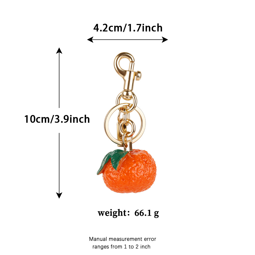 Transfronterizos directamente para bolsas de cereza colgantes de moda llaveras de automóviles llaveras de Amazon llaveras de metal accesorios de bolsas al por mayor