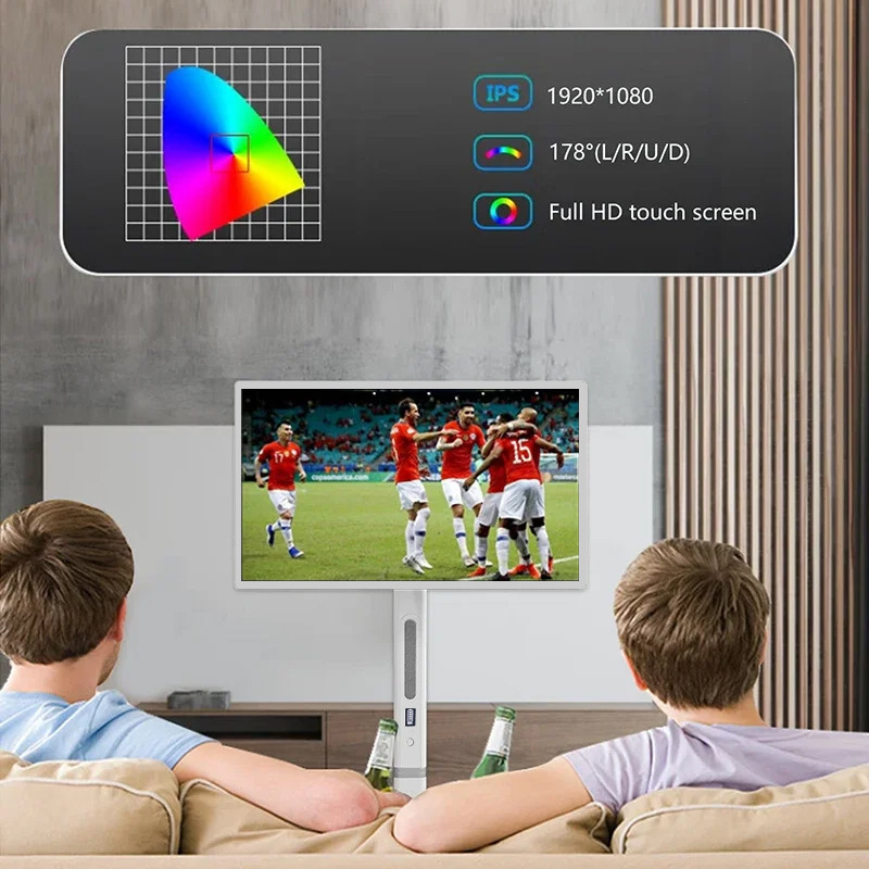 27inch Bestie Machine Xunxin スクリーン ワイヤレス投影 エンターテイメント ライブブロードキャスト ポータブル スマート TV マルチメディア オールインワン マシン|undefined
