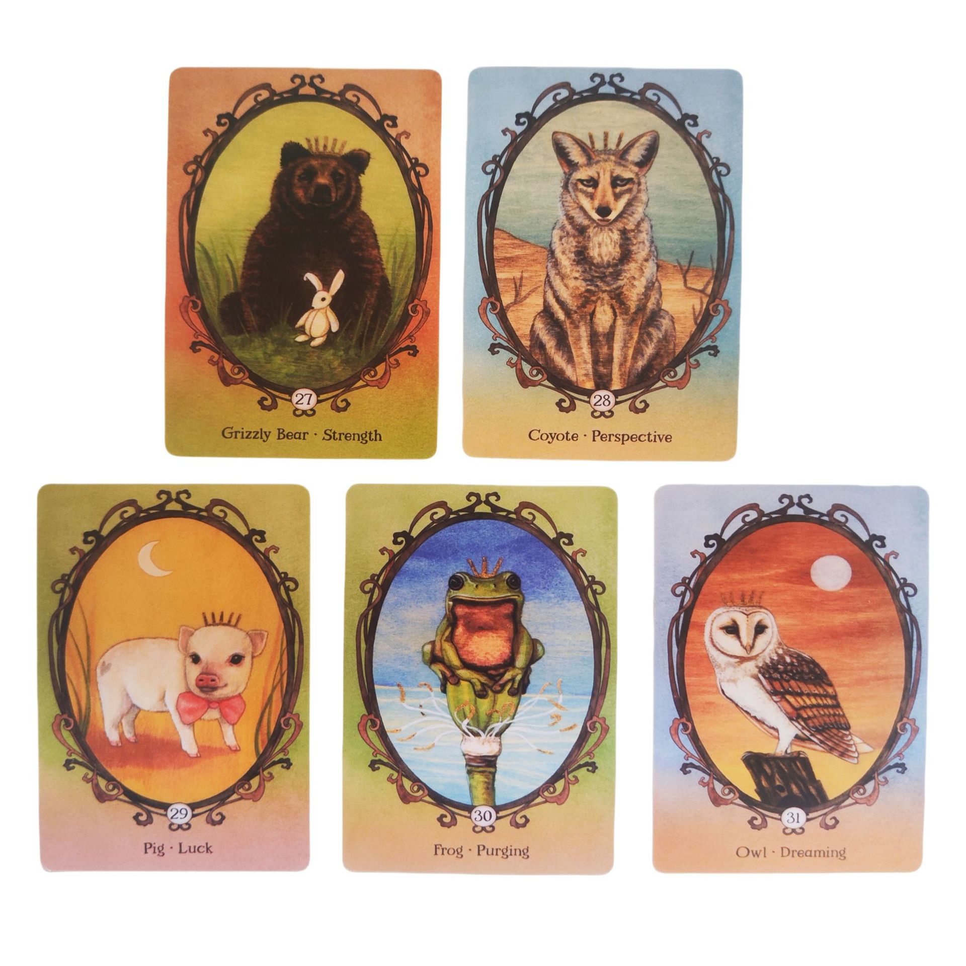 Animal Companion Wing Hoof And Paw Oracle Populair grensoverschrijdend bordspel Engelse kaarten_voghion.com