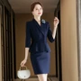 长袖酒店美容院经理西服