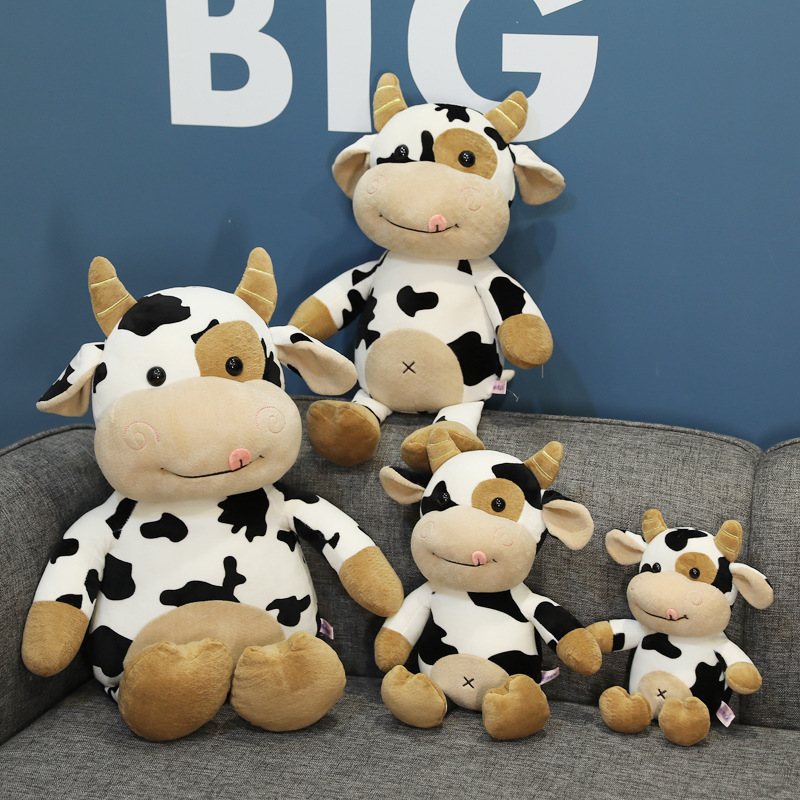 Ins Genuine Hobby Maverick Doll Little Vaca Juguetes de peluche Calmante Muñeca de trapo para niños Regalo de decoración