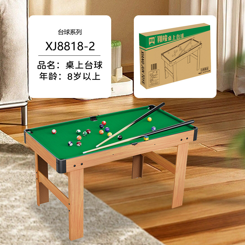 Xiangjun mesa de billar para niños, hogar, juguetes de interior para padres e hijos, mini mesa de billar, mesa pequeña, billar para niños familiares