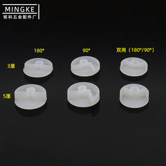 Wholesale cabinet door glass mirror fixing clips mirror corner screw fasteners plastic glass mirror fixing clips white transparent