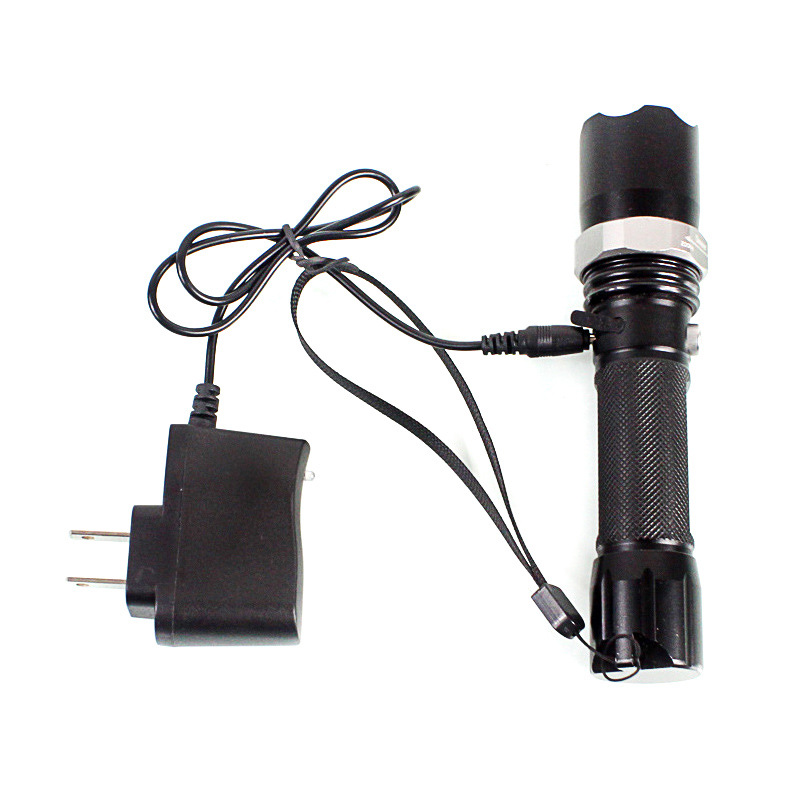 Linterna de luz LED de luces brillantes 18650 cargador de baterías DC3.5 conector de conexión directa estándar europeo