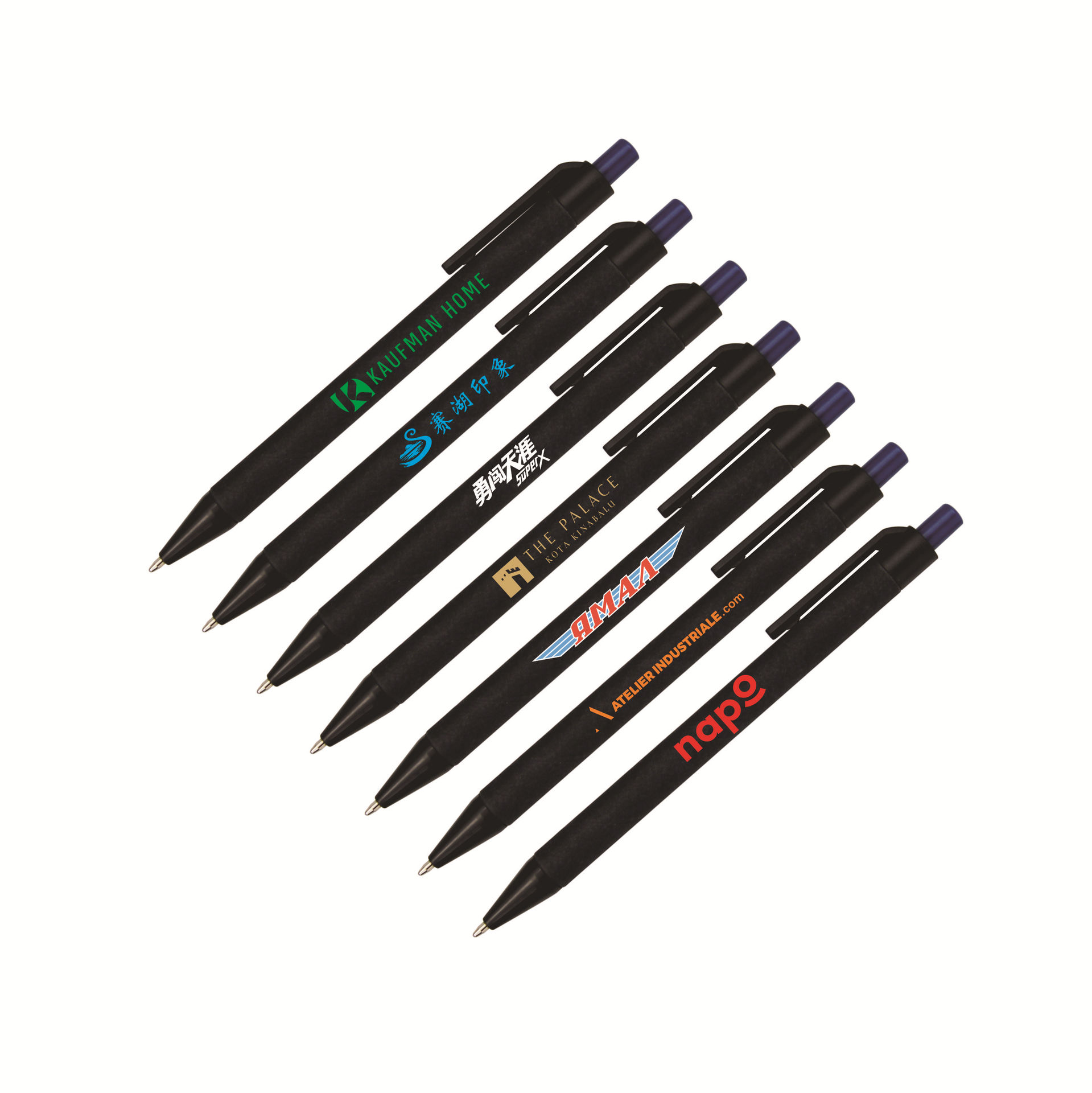 Nuevo hotel bolígrafo suministro de papel bolígrafo regalo publicidad ecológica imprimible LOGO comercial