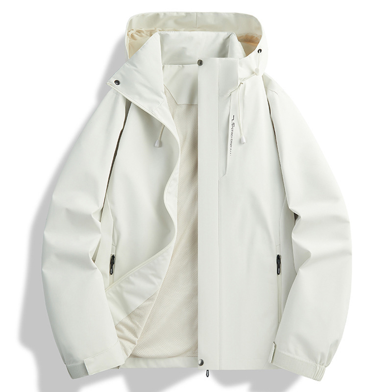 Ropa de asalto simple de mujer 3 - en - 1 chaqueta pequeña primavera y otoño a prueba de viento chaqueta de pareja de otoño y invierno
