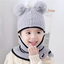 Y 36280 baby knit hat ����������֯ñ�羳����ͨ��ó