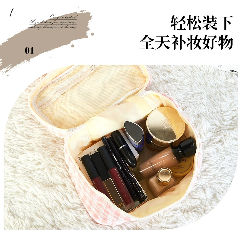 Косметичка, маленькая свежая сумочка, вместительный organize bag, индивидуальный пошив