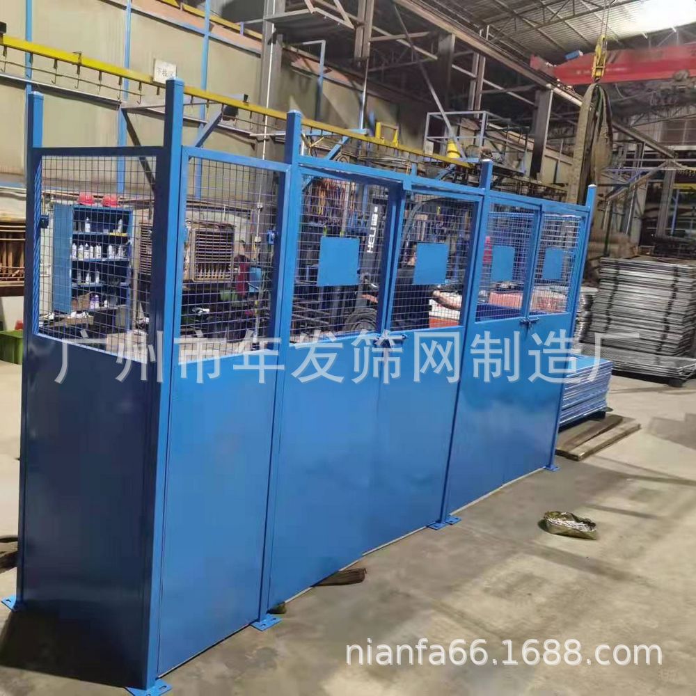 中建蓝施工人货梯防护门 高层建筑施工阳台防护网 电梯井口防护栏