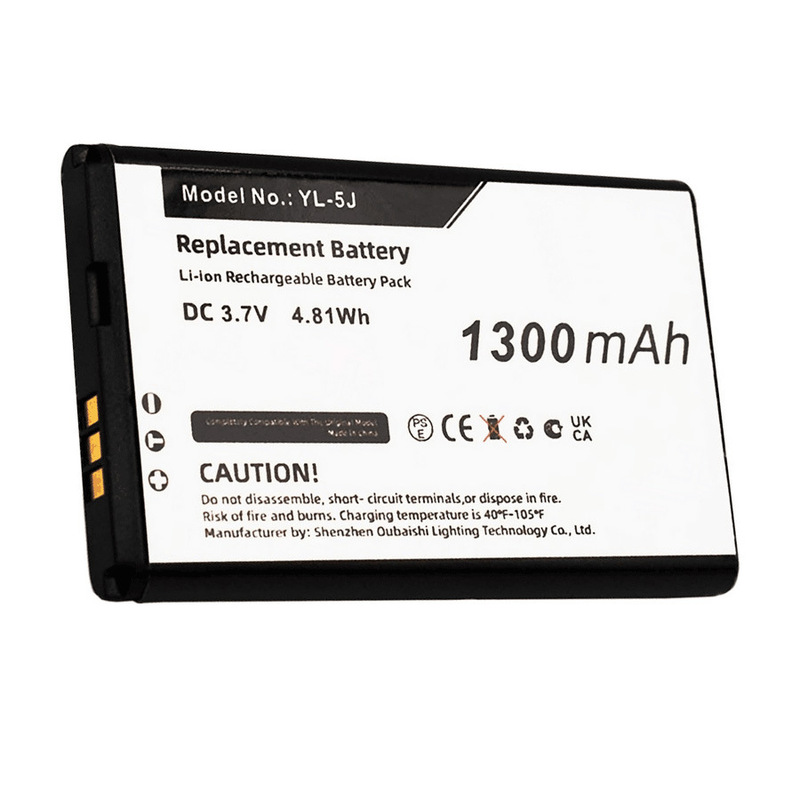 Suitable for Yealink W56H W56P W60P Cordless Phone Battery Yl-5J
