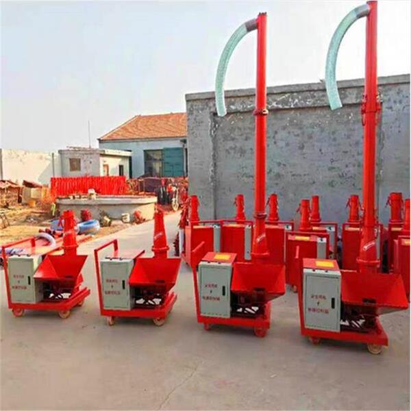 Small indoor secondary structure pump feeder fine stone concrete…