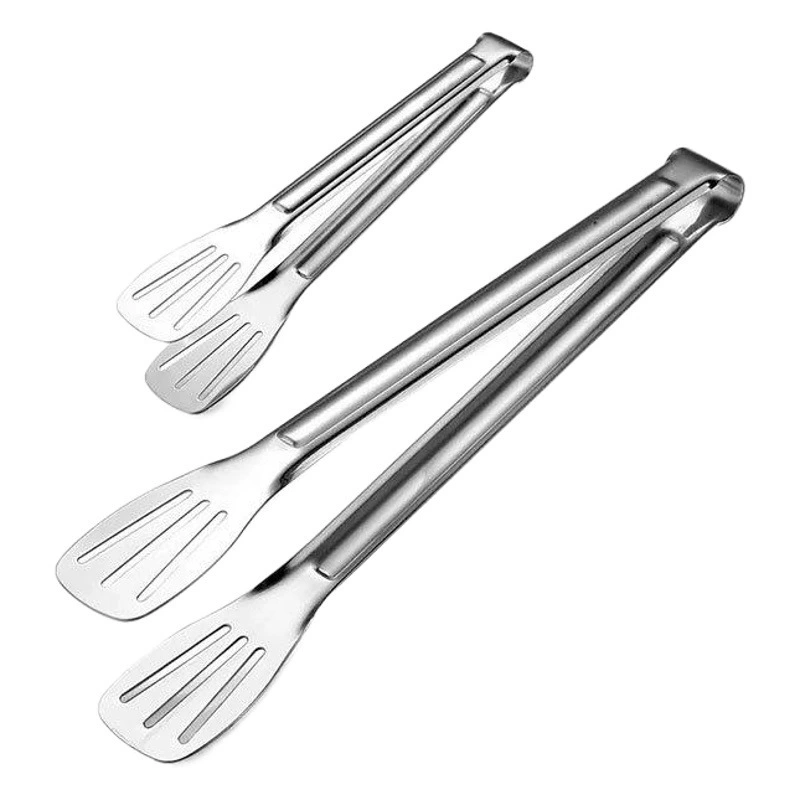 Зажим для еды из нержавеющей стали зажим для выпечки хлеба Зажим для барбекю Ресторан шведский стол зажим для барбекю универсальный силиконовый зажим для еды
