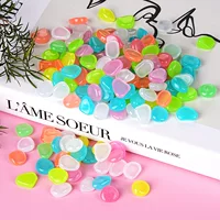 1cm small luminous stone luminescent pebbles factory cross-border special for garden fish tank landscaping archaeological and fluorescent stone