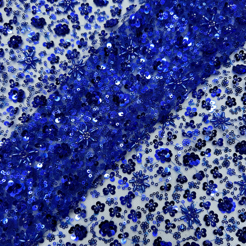 Tejido bordado sequinado bordado tela de cuentas tubo bordado tela de cuentas vestido de boda tubo bordado tela de vestido image 18