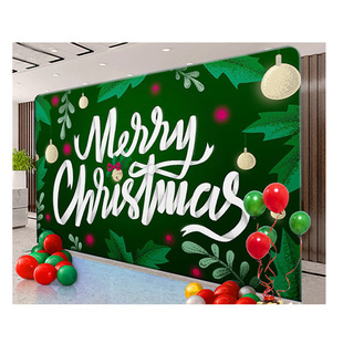 Custom  Design 10*8ft Straight Backdrop Wall Banner