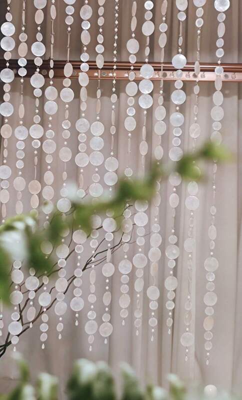 Bulk Shell Discs Imitation Pearl Curtain Mother-Of-Pearl Discs DIY Partition Door Curtain Pendant Decorative Lighting Accessories