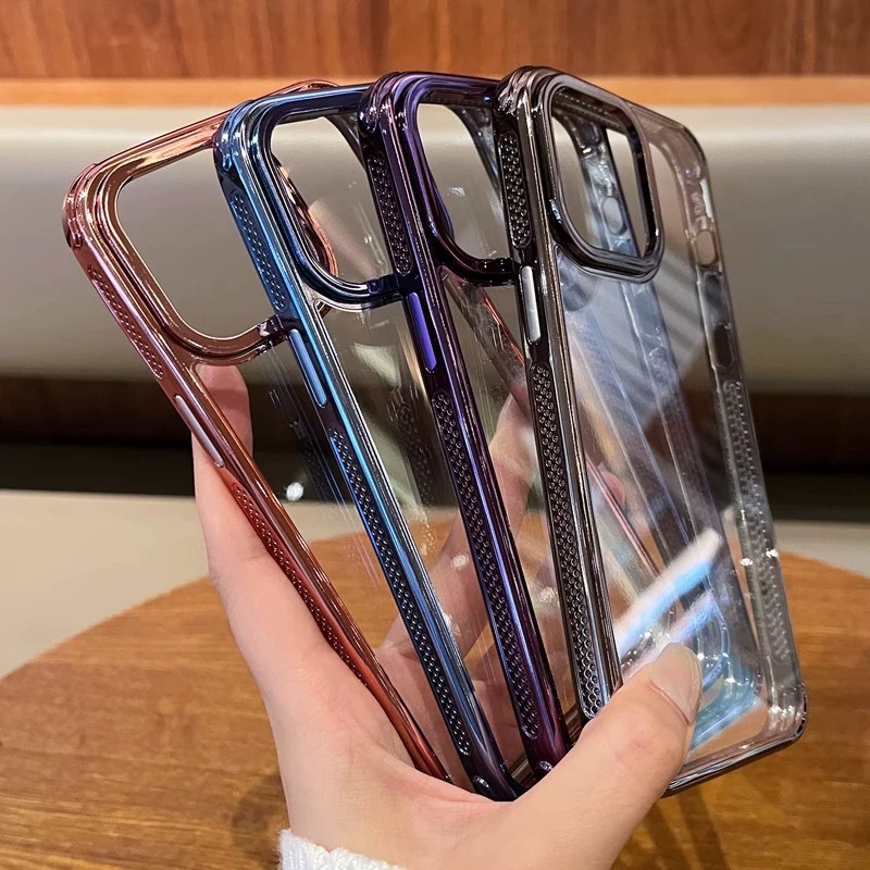 Apple, совместимый iPhone 15, чехол, прозрачные защитные уголки, защитный чехол, 15promax, защитa от падения, iphone