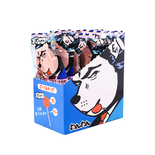 Rihe Youchong Wanwan lollipop training dog snacks, grinding teeth stick, bite resistant puppy, golden haired teddy bear 25g/piece