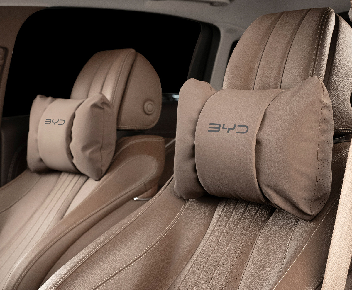 Suitable for Byd Headrest and Lumbar Support Car Han Song Plus Dmi Song Pro Qin Plus Tang Ev Dolphin Yuan Plus Protector