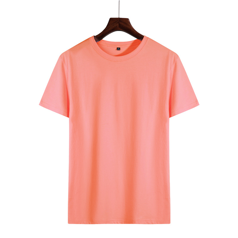 Xinjiang camiseta de algodón de vello largo 180g personalizada camiseta cultural de publicidad impresión bordada LOGO camiseta de actividad grupal personalizada