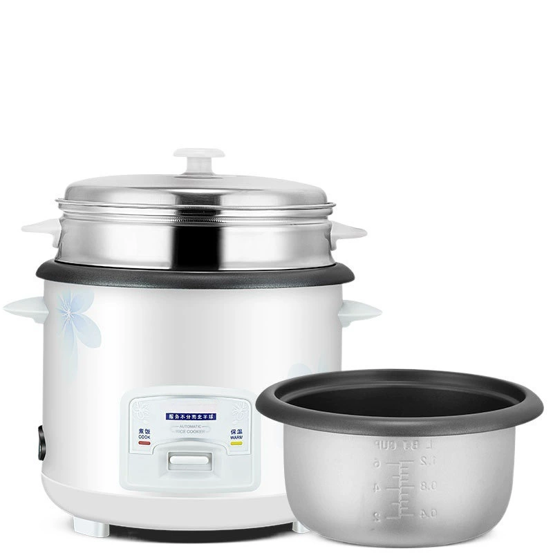 Маленькая традиционная мини-многофункциональная рисоварка для домашнего использования, прочная для приготовления пищи для одного человека.